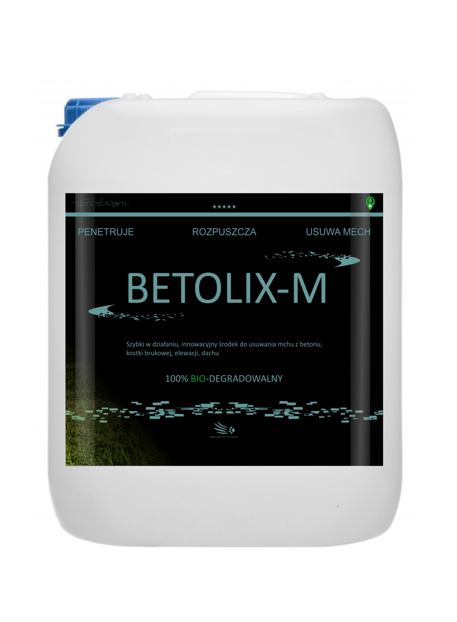 Preparat do usuwania mchu