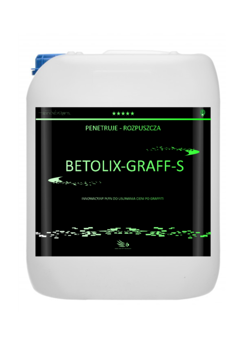 BETOLIX-GRAFF-S – 20 L – Płyn do usuwania cieni po graffiti