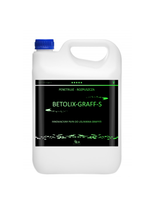 BETOLIX-GRAFF-S – 5 L – Płyn do usuwania cieni po graffiti