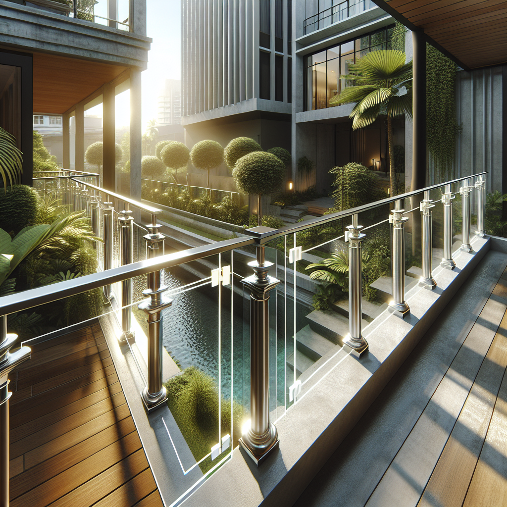 Balustrady zewnętrzne odporne na warunki atmosferyczne