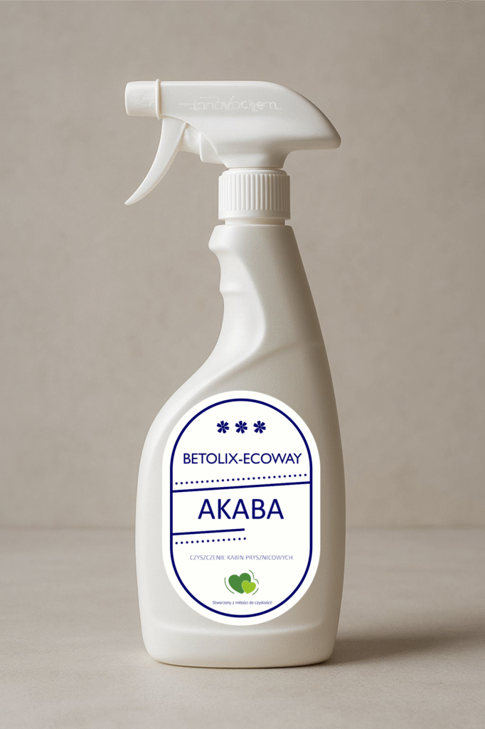 Płyn do czyszczenia kabin prysznicowych