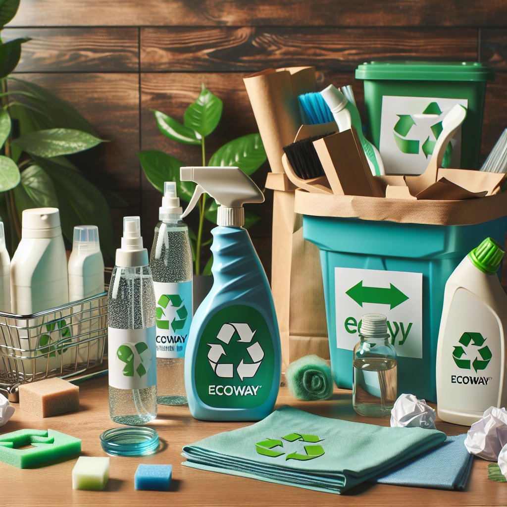 Znaczenie recyklingu w sprzątaniu: Produkty marki ECOWAY