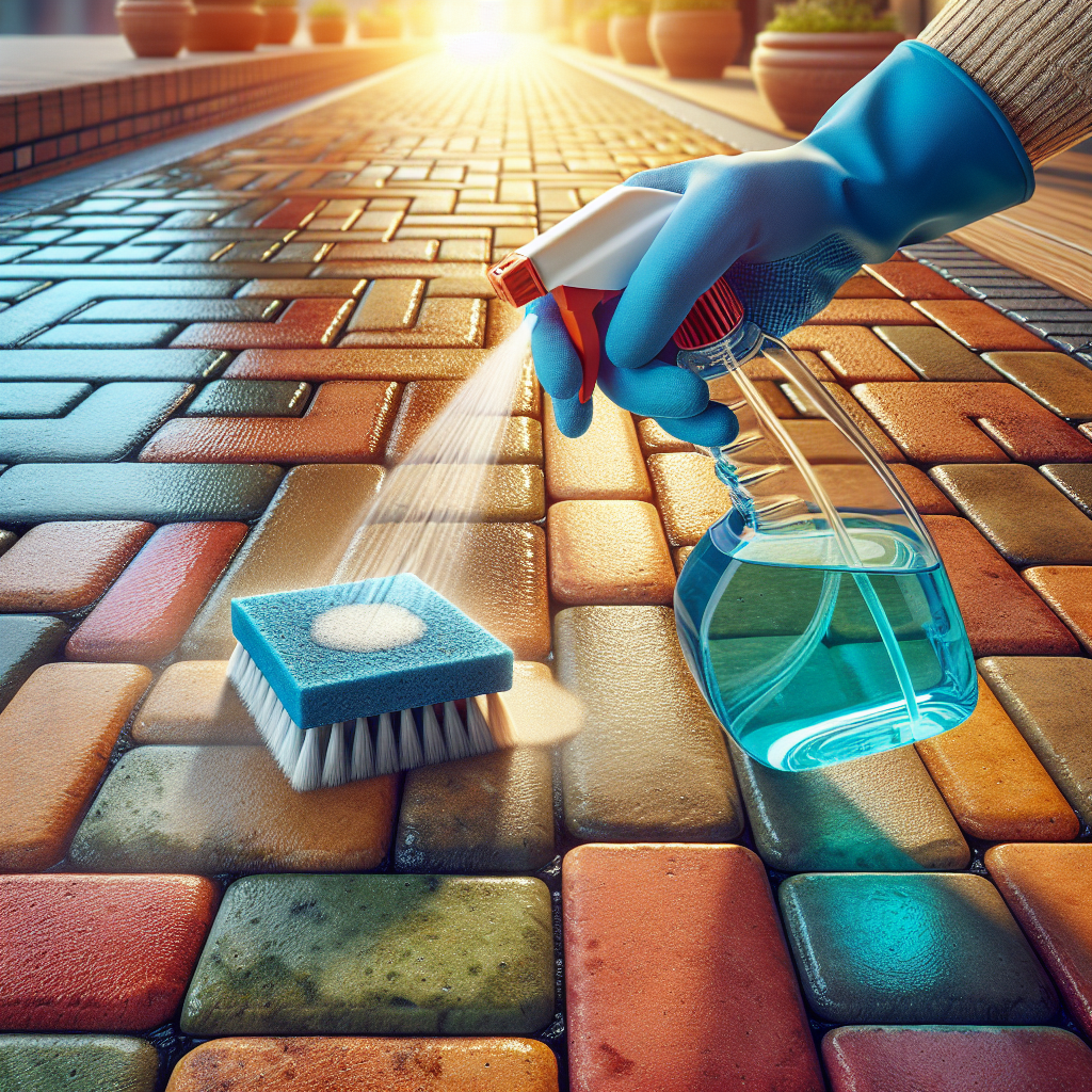 chemia do mycia kostki brukowej