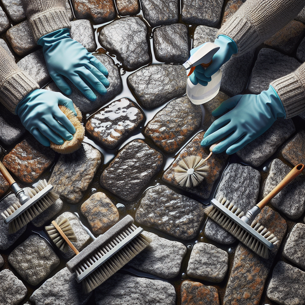 czyszczenie kostki granitowej