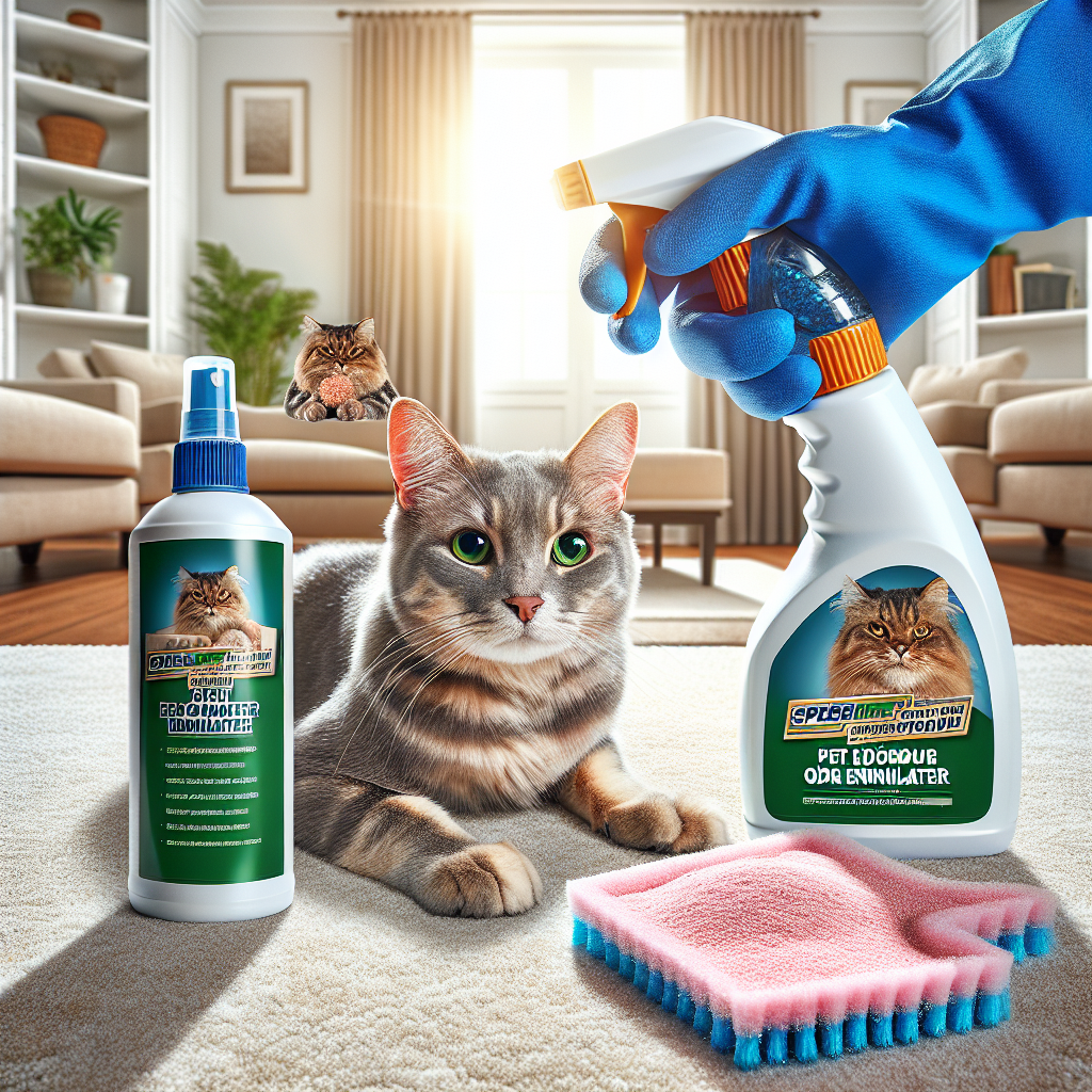 usuwanie zapachu moczu kota