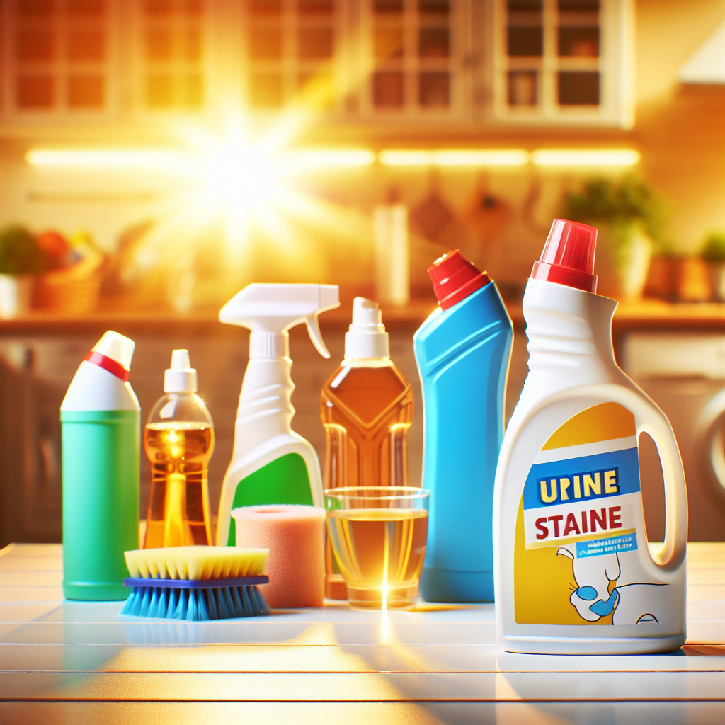 usuwanie plam z moczu