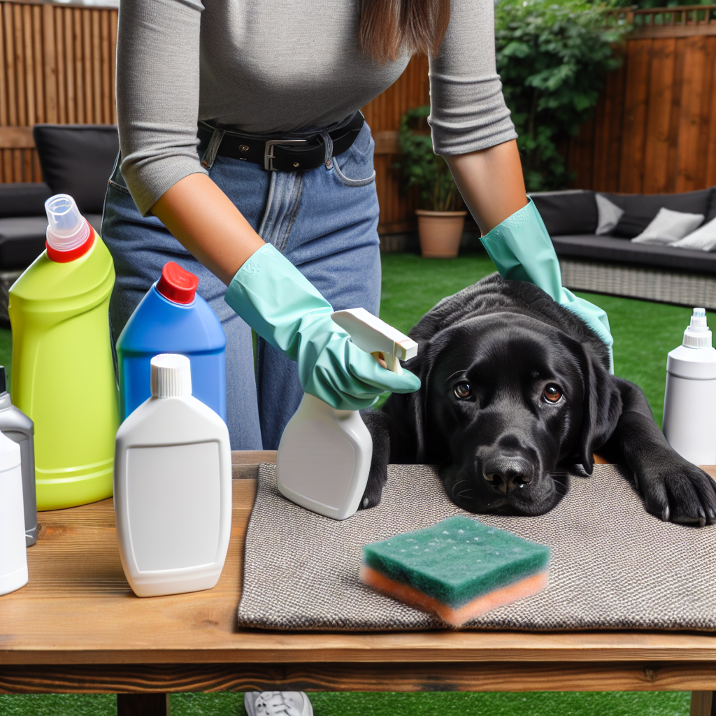 usuwanie zapachu psiego moczu