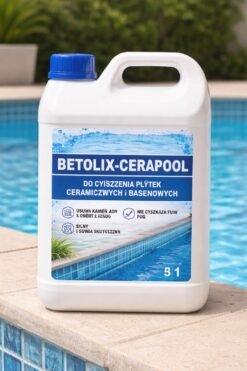 Środek do czyszczenia płytek basenowych