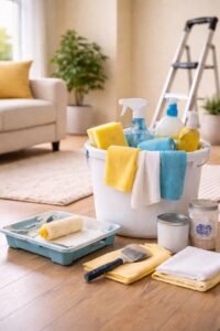 Jak czyścić malowane ściany?