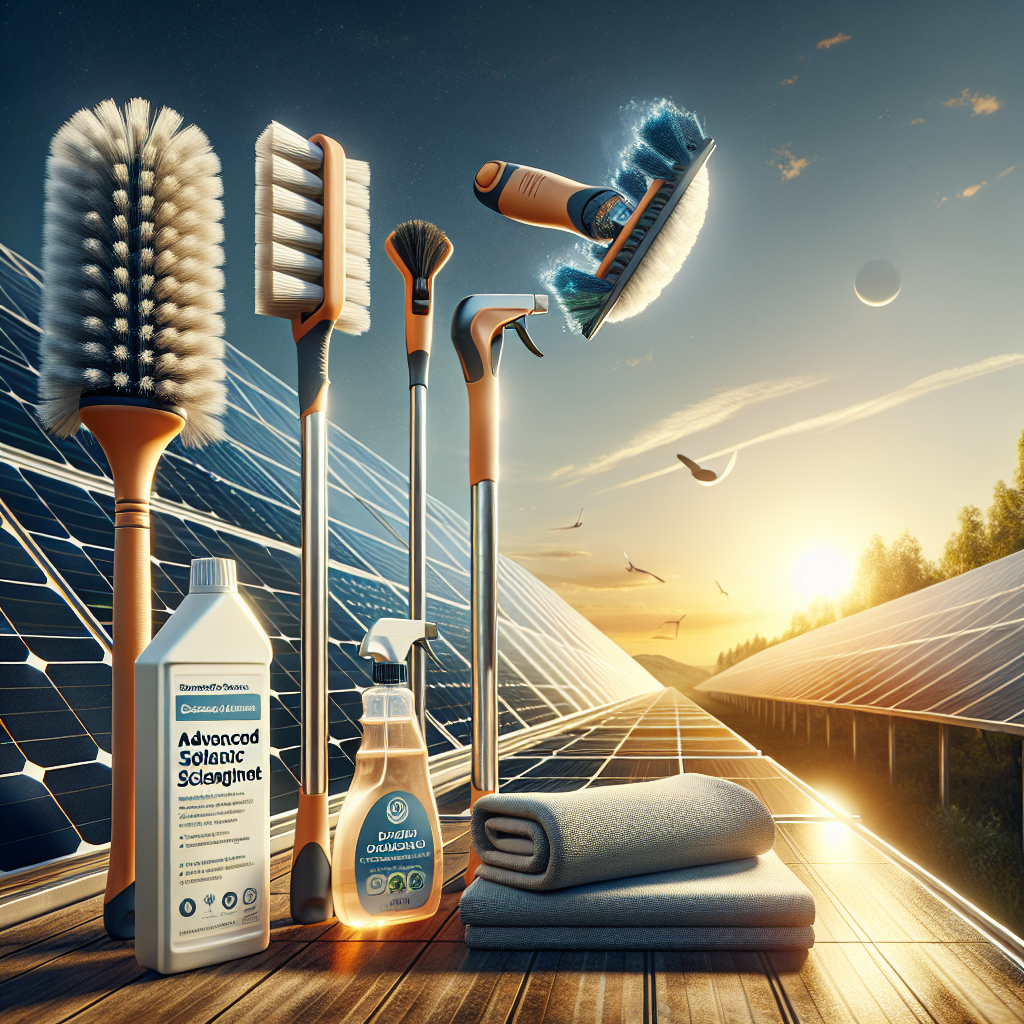 zestaw do czyszczenia paneli fotowoltaicznych