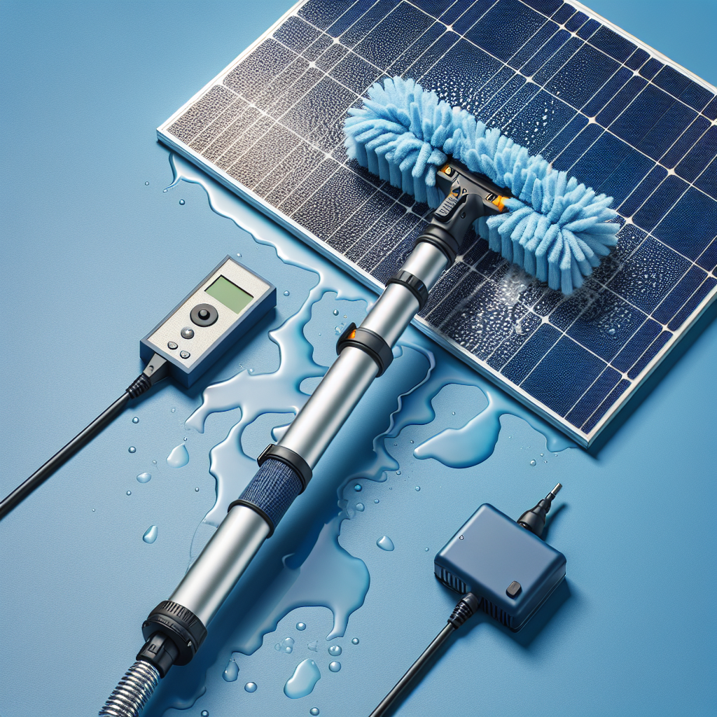 sprzęt do czyszczenia paneli fotowoltaicznych