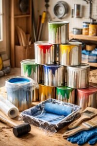 Jak prawidłowo przechowywać i utylizować resztki farby?