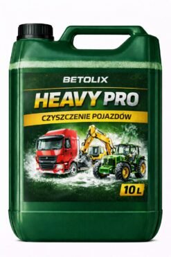 Zasadowy koncentrat do mycia pojazdów ciężkich i maszyn