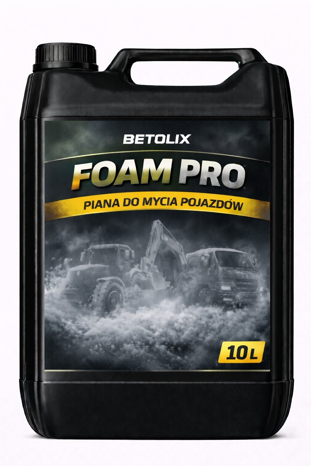 Środek pianotwórczy do czyszczenia ciężkich pojazdów