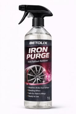 Preparat do deironizacji lakieru i felg – usuwanie zanieczyszczeń metalicznych