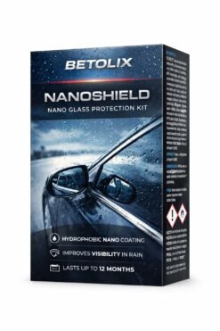 BETOLIX NANOSHIELD - 30 ml. Zestaw nanotechnologiczny do ochrony szyb samochodowych (przesyłka gratis)