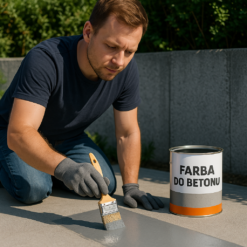 Farby do betonu na zewnątrz