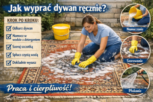 Jak wyprać dywan ręcznie?