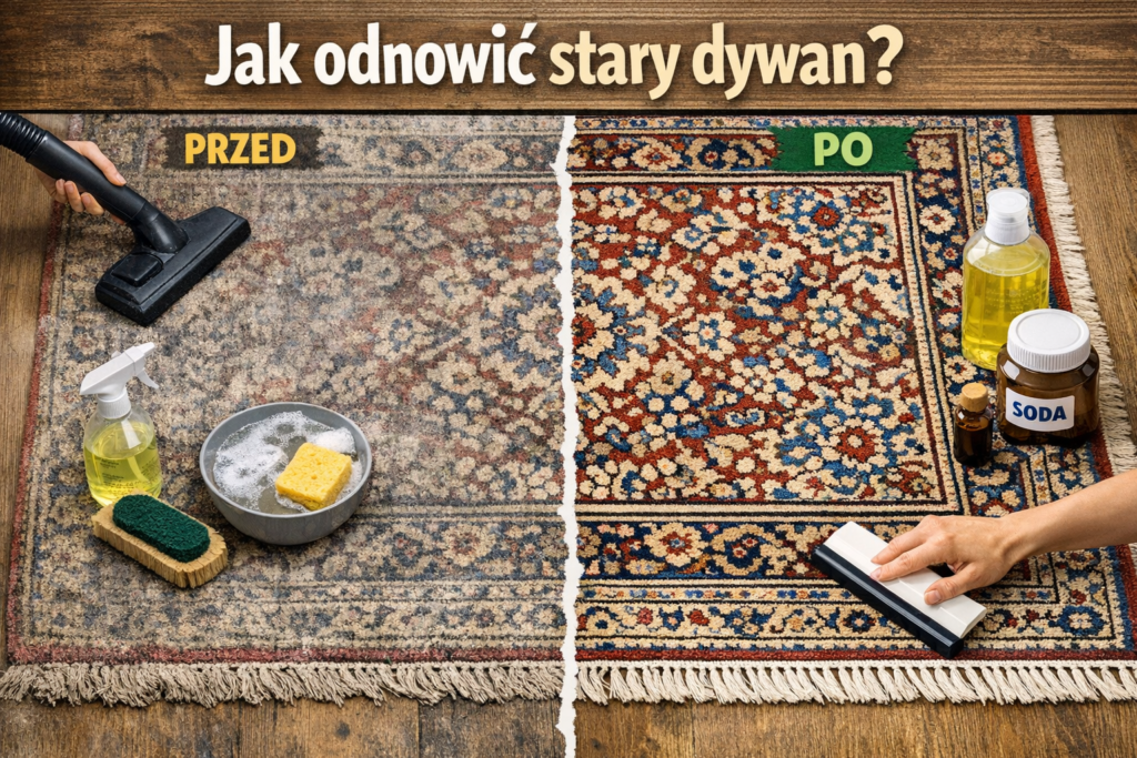 Jak odnowić stary dywan?