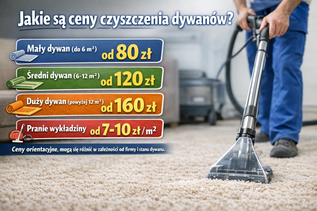 Jakie są ceny czyszczenia dywanów?