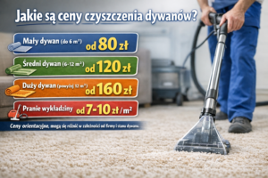 Jakie są ceny czyszczenia dywanów?