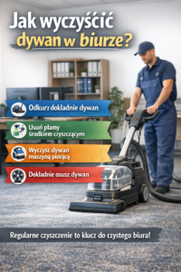 Jak wyczyścić dywan w biurze?