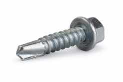 Wkręty samowiercące z łbem sześciokątnym bez podkładki