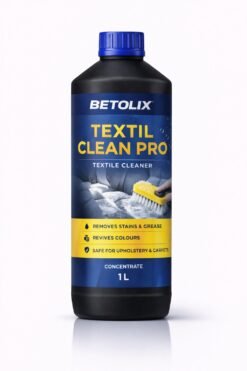 BETOLIX TEXTIL CLEAN PRO – 1 L - Koncentrat do czyszczenia tapicerki i powierzchni tekstylnych (przesyłka gratis)
