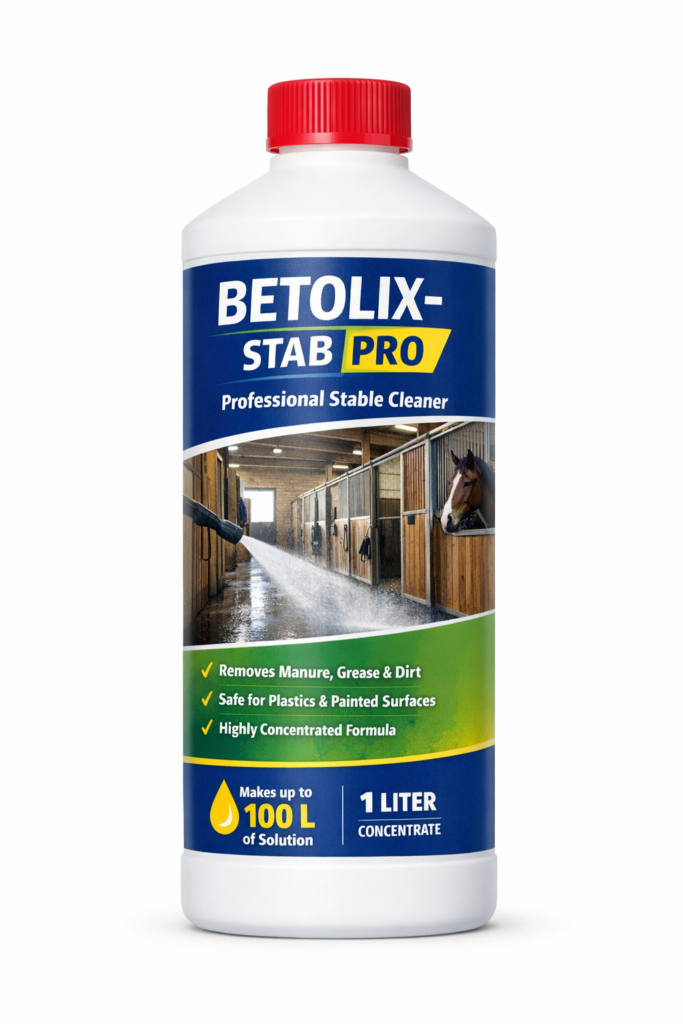 Płyn do czyszczenia stajni