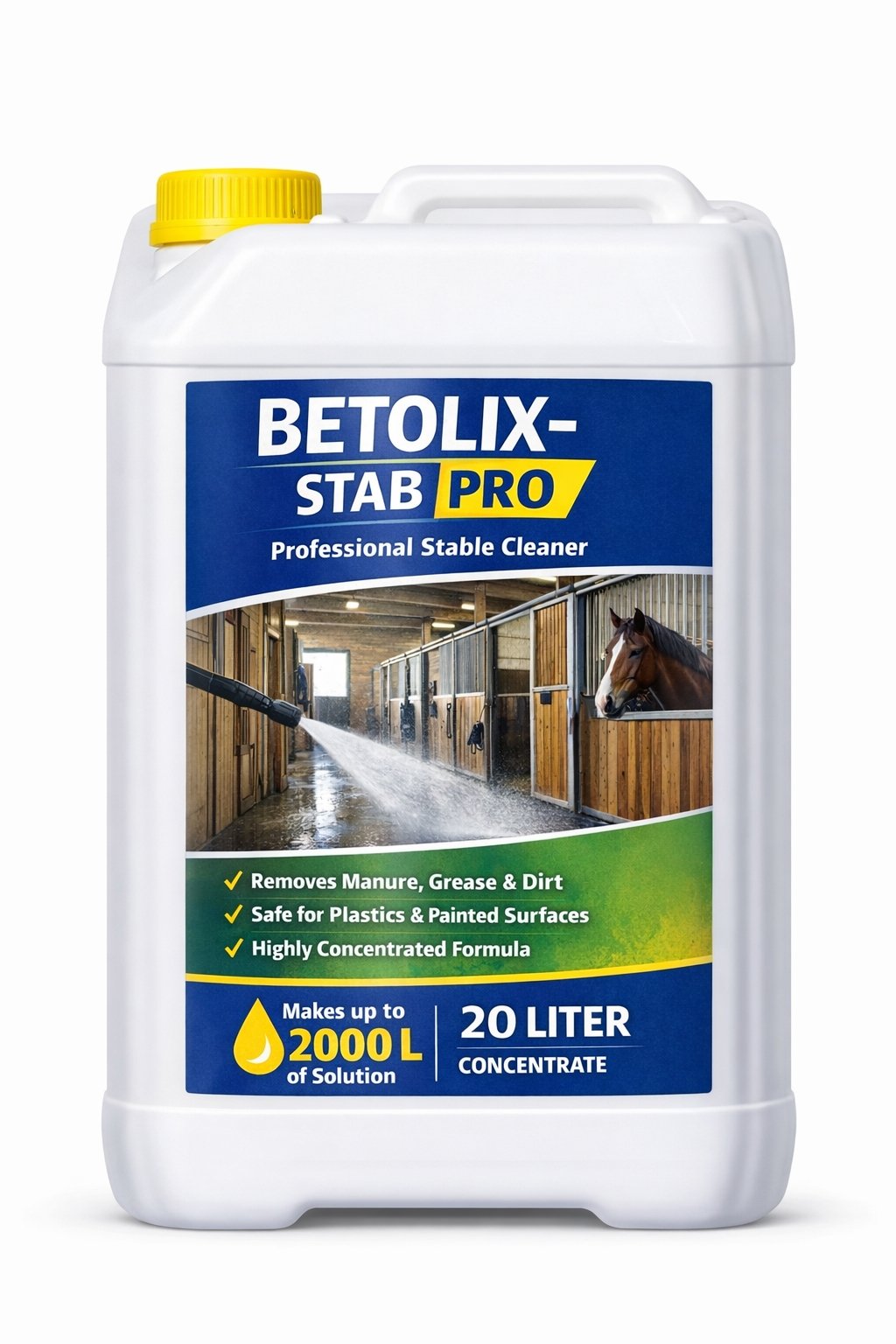 Profesjonalny preparat do czyszczenia stajni i obiektów inwentarskich
