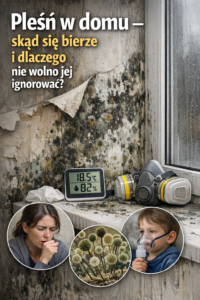 Skąd się bierze pleśń i dlaczego nie wolno jej ignorować?