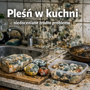 Pleśń w kuchni – niedoceniane źródło problemu