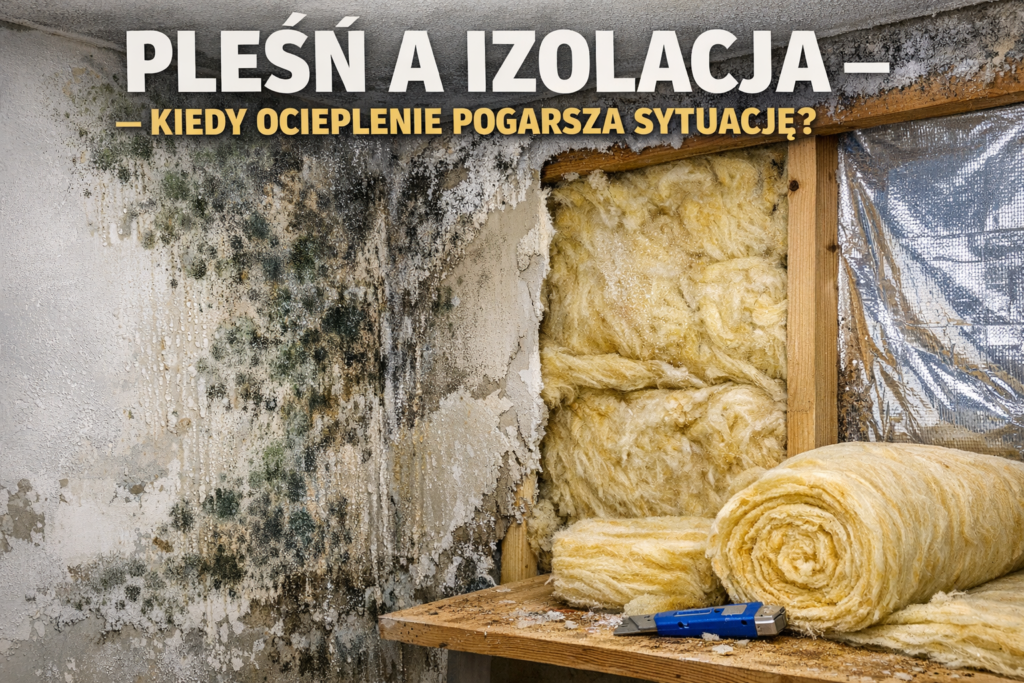 Pleśń a izolacja – kiedy ocieplenie pogarsza sytuację?