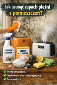 Jak usunąć zapach pleśni z pomieszczeń?