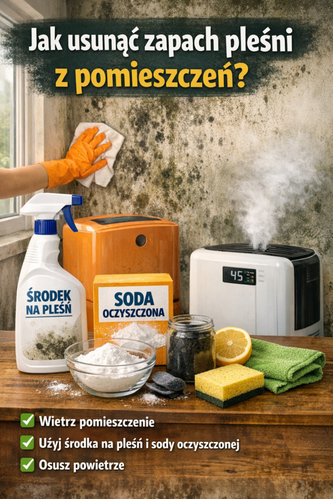 Jak usunąć zapach pleśni z pomieszczeń?