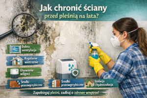 Jak chronić ściany przed pleśnią na lata?