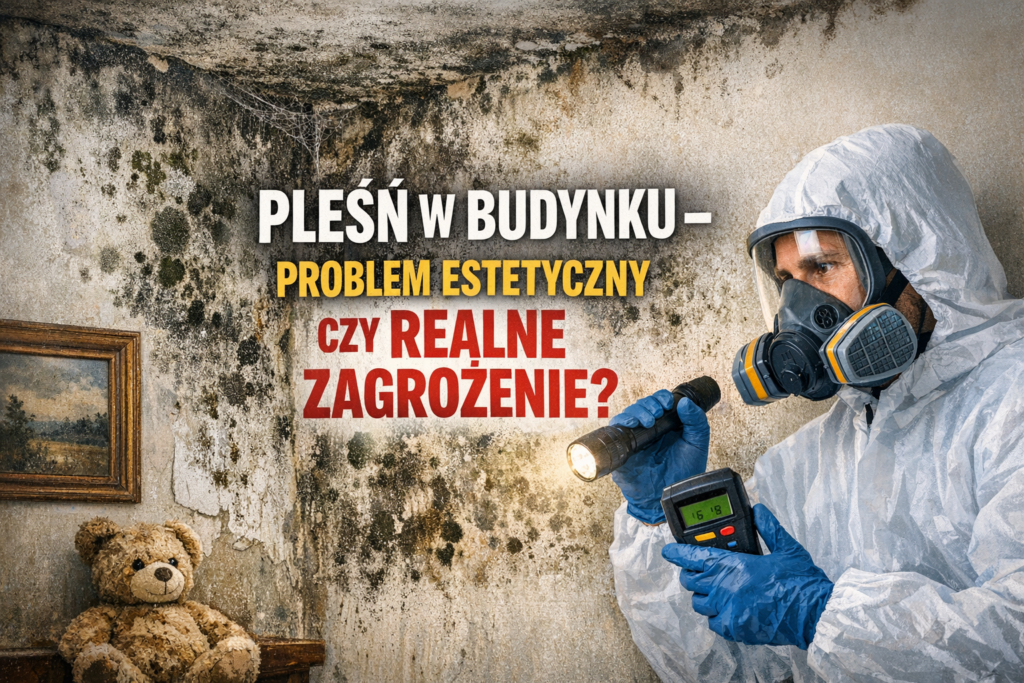 Pleśń w budynku – problem estetyczny czy realne zagrożenie?