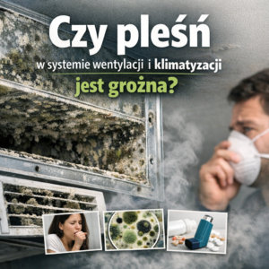 Czy pleśń w systemie wentylacji i klimatyzacji jest groźna?