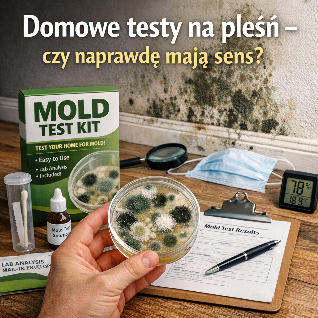 Domowe testy na pleśń – czy naprawdę mają sens?