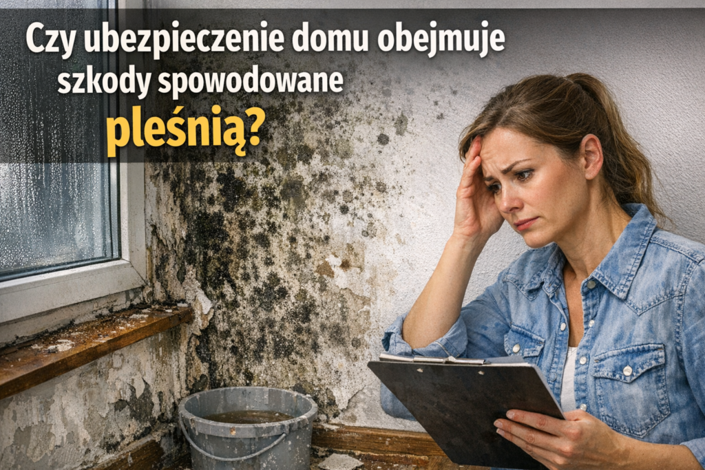 Czy ubezpieczenie domu obejmuje szkody spowodowane pleśnią?