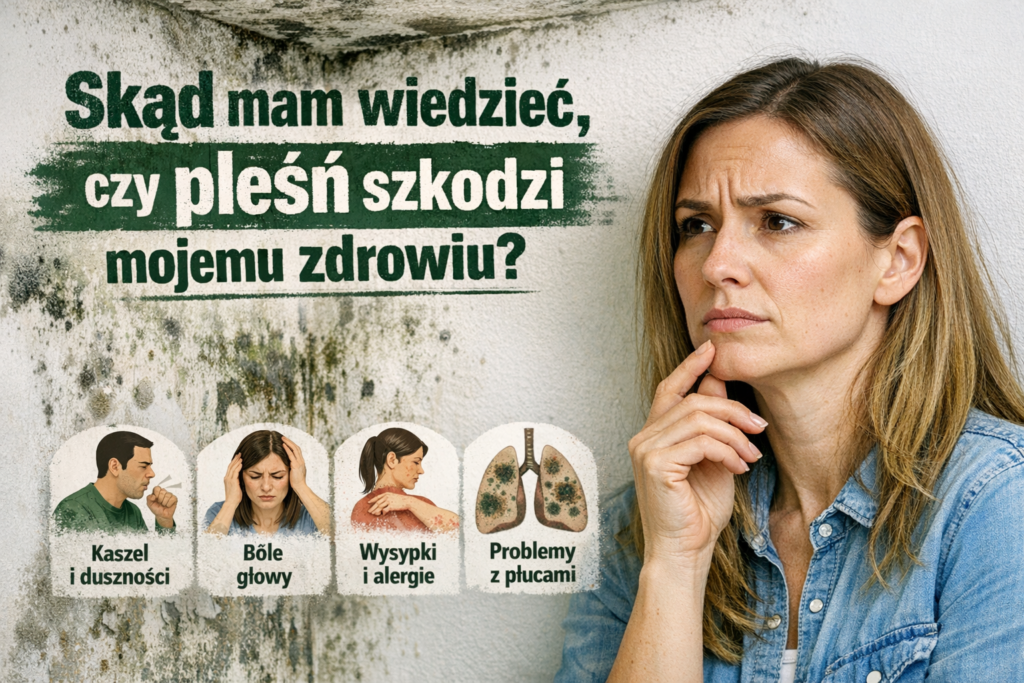 Skąd mam wiedzieć, czy pleśń szkodzi mojemu zdrowiu?