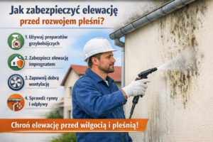 Jak zabezpieczyć elewację przed rozwojem pleśni?