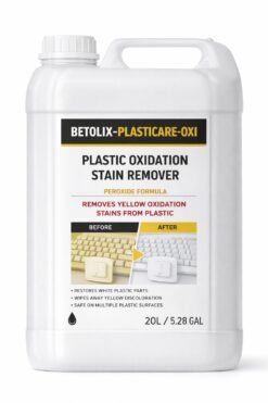 Preparat do usuwania żółtego nalotu z plastiku