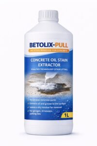 Jak usuwać trudne plamy z betonu?