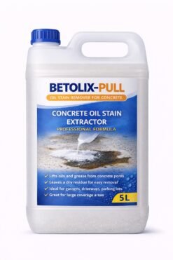 Profesjonalny preparat do usuwania plam oleju z betonu