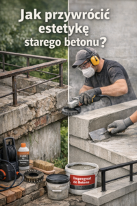 Jak przywrócić estetykę starego betonu?