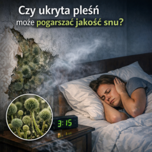Czy ukryta pleśń może pogarszać jakość snu?