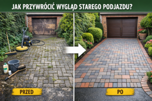 Jak przywrócić wygląd starego podjazdu?