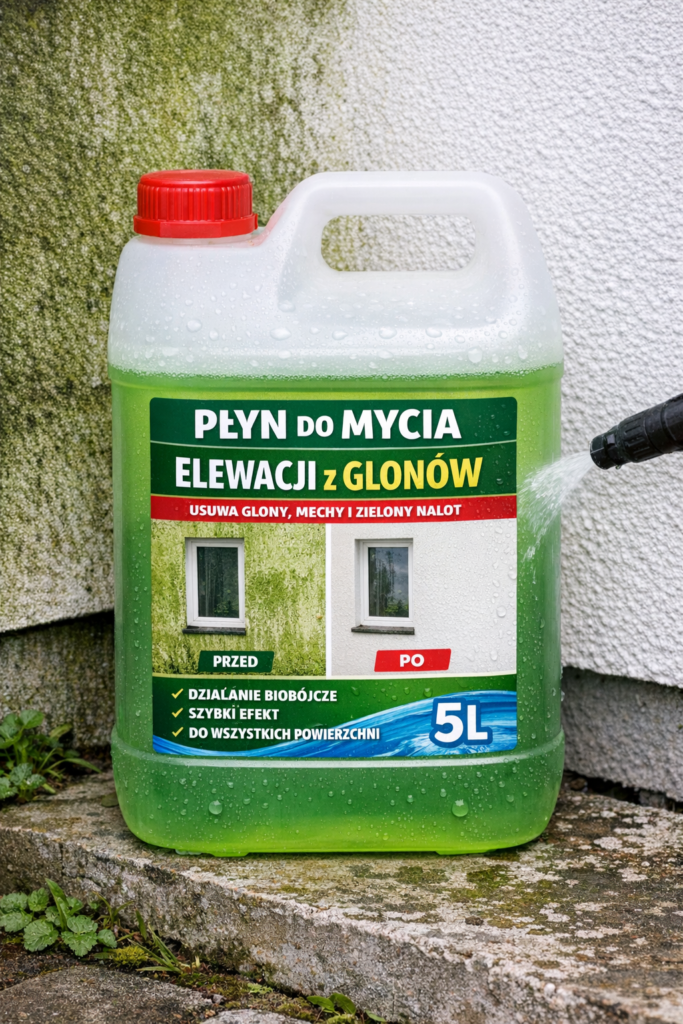 Płyn Do Mycia Elewacji Z Glonów
