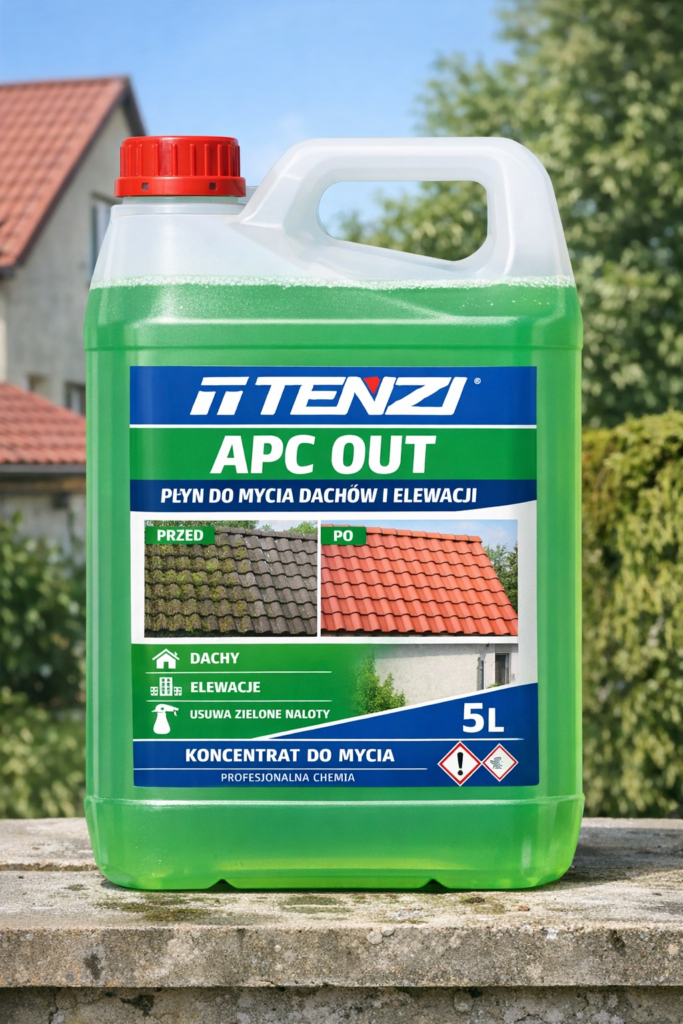 Tenzi Apc Out Płyn Do Mycia Dachów I Elewacji 5l